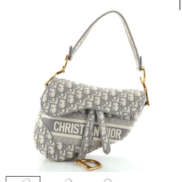 BEAUTIFUL CHRISTIAN DIOR Saddle Bag. As new. Just to serious buyers. - Picture 13 of 14